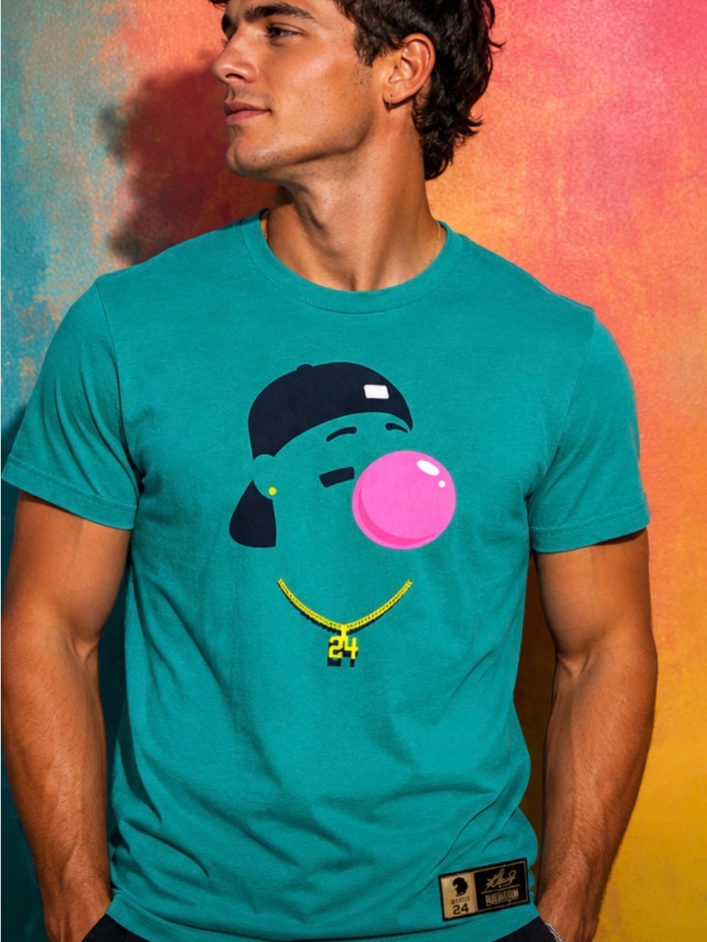 Baseballism Ken Griffy Jr. Your Favorite Player graphic tee
